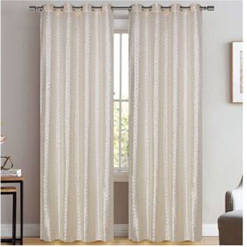 foto del prodotto tenda tessa cuori pannello singolo 8 borchie porta finestra bastone 140x280 cm trade shop traesio