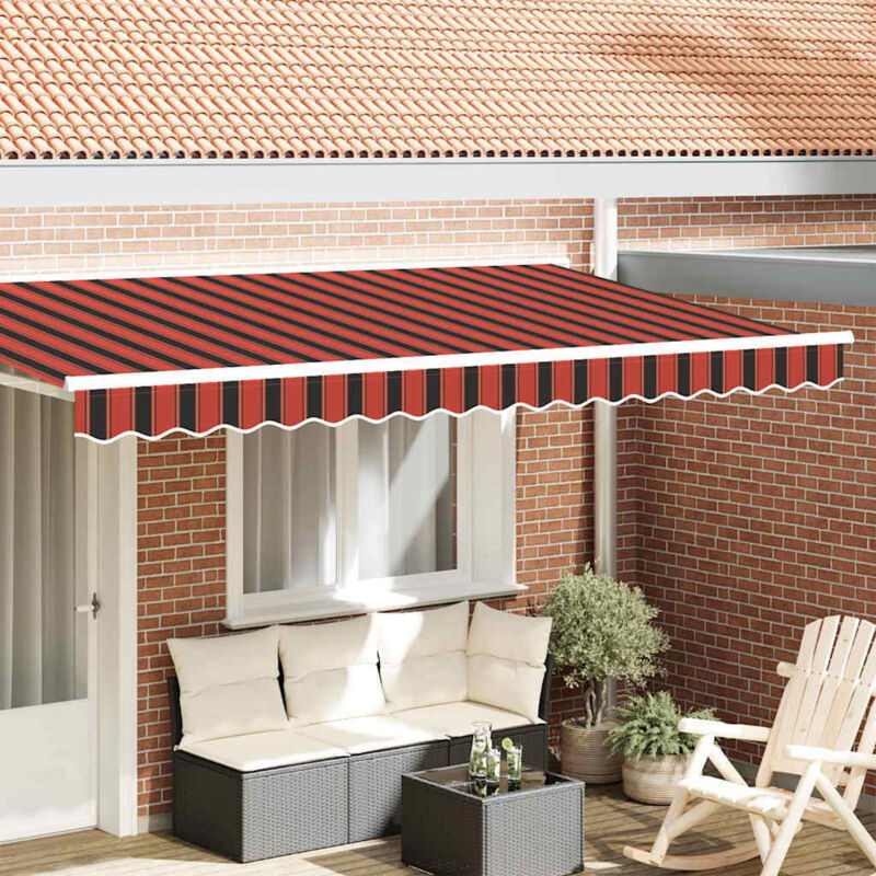 foto del prodotto tenda valance per telaio da 4 m multicolore 3.8x0.2 m vidaxl