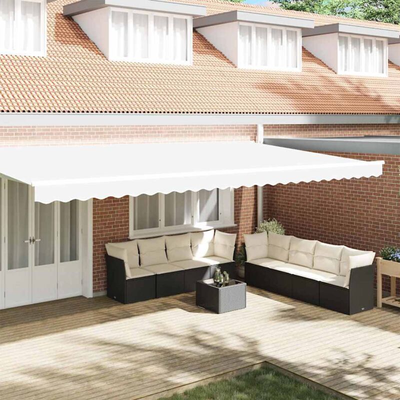 foto del prodotto tenda valance per telaio di 6 m bianco 5.8x0.2 m vidaxl
