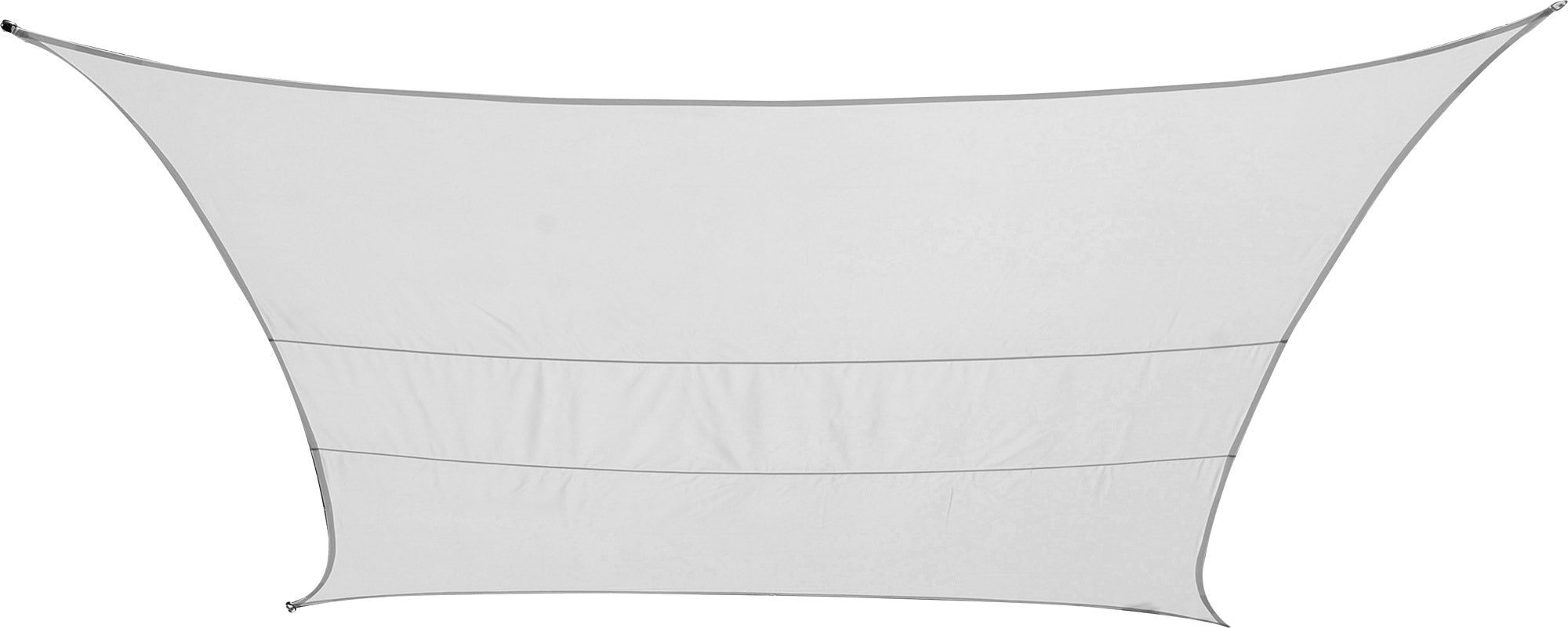 foto del prodotto tenda vela ombreggiante quadrata 2,9x2,9m in poliestere bauer bianco