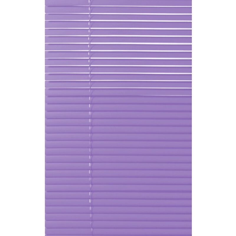 foto del prodotto tenda veneziana in pvc lavanda lamelle da 25 mm 90x160 cm emmebi