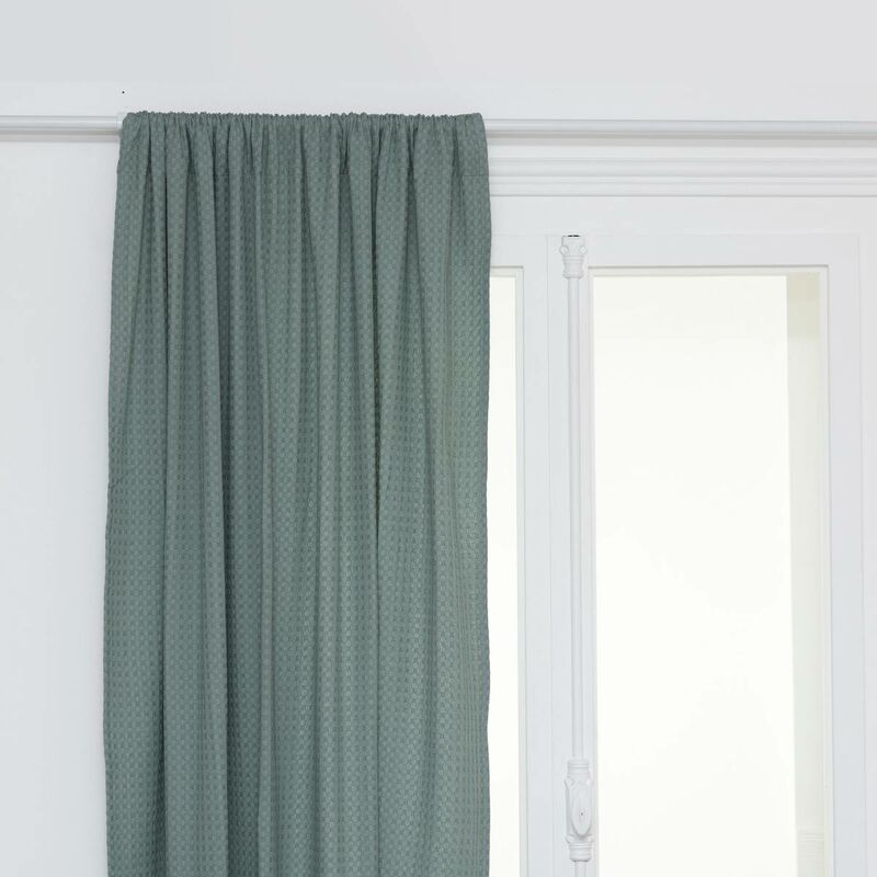 foto del prodotto tenda widdy 130x260cm verde celeste atmosphera cr ateur d int rieur
