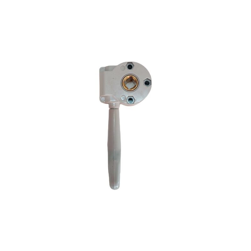 foto del prodotto tendaggimania argano per tende da sole colore bianco, grigio, marrone, avorio rapporto 1 11 colore grigio