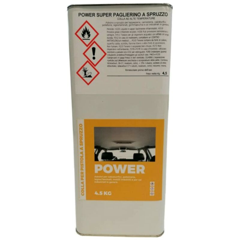 foto del prodotto tendaggimania colla per pistola a spruzzo alte temperature colla per tetto auto, gommapiuma, pannelli fonoassorbenti, tessuti peso 4,50 kg