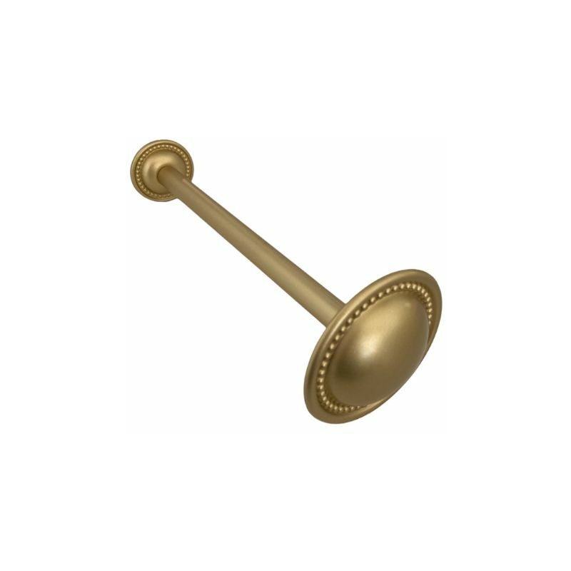 foto del prodotto tendaggimania reggi tenda fermatenda embrasse in ottone per tenda a parete, 20 cm x 70 mm colore oro satinato