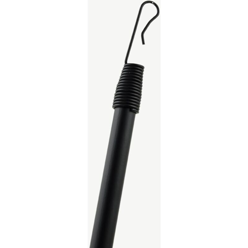 foto del prodotto tendaggimania tiratenda per tende da interno materiale alluminio diametro 11 mm lunghezza 125 cm ideale per lo scorrimento della tenda