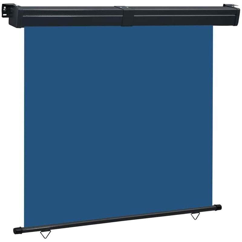 foto del prodotto tendalino laterale per balcone 165x250 cm blu vidaxl