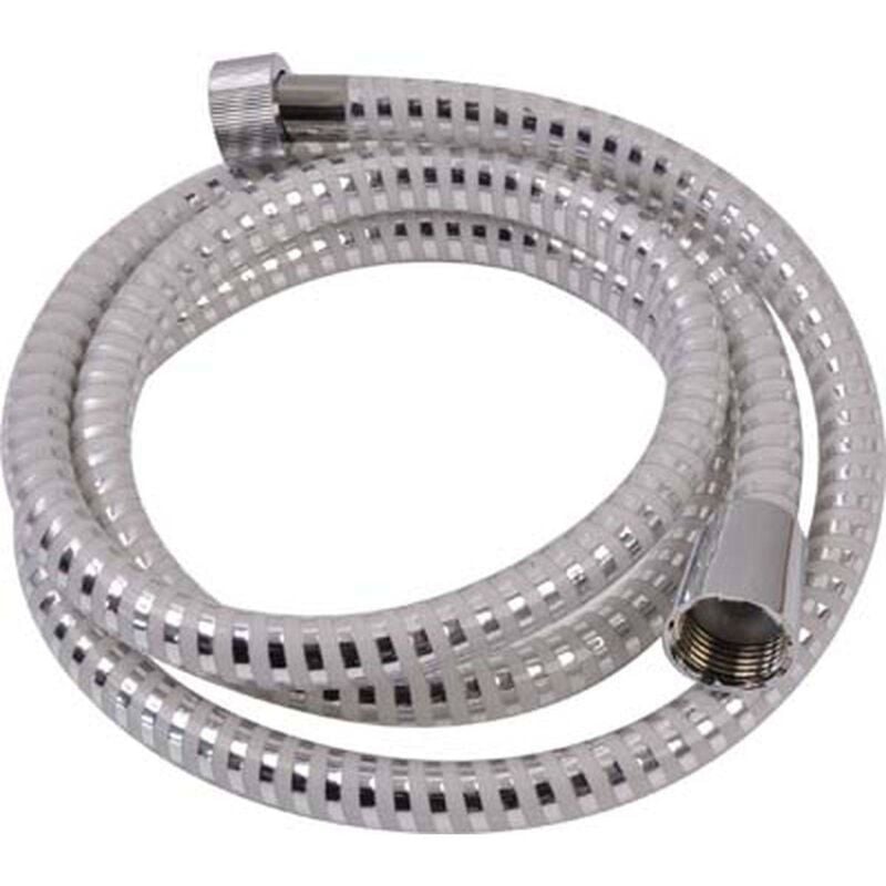 foto del prodotto tendance 150 cm di tubo in pvc bianco argento