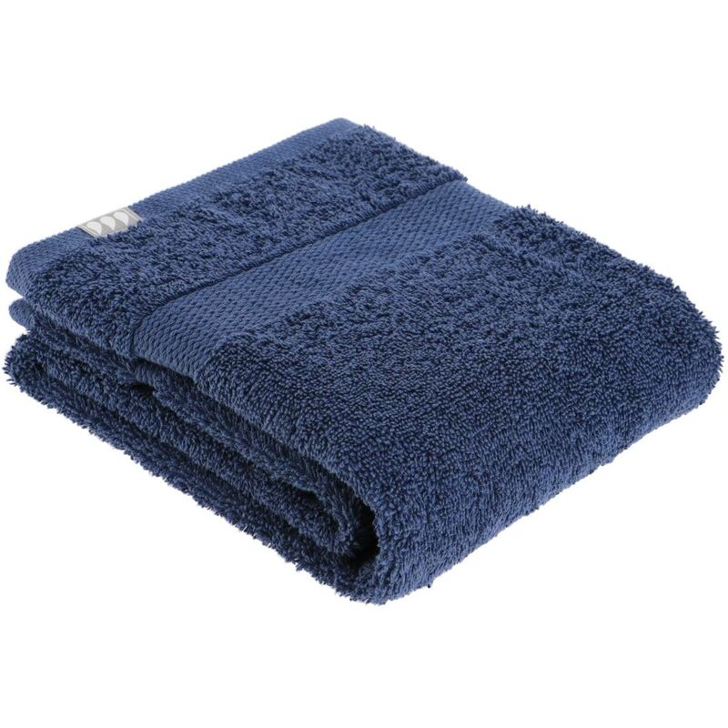 foto del prodotto tendance asciugamano 50x90 cm 100 cotone blu navy