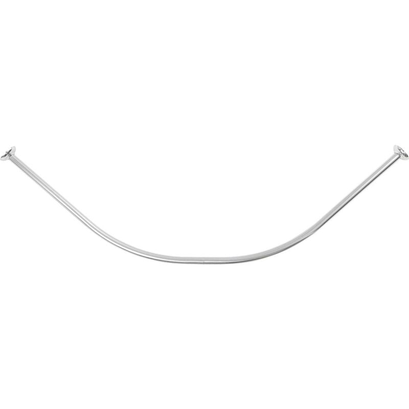 foto del prodotto tendance barra doccia curva 90x90 cm in alluminio cromo brillante
