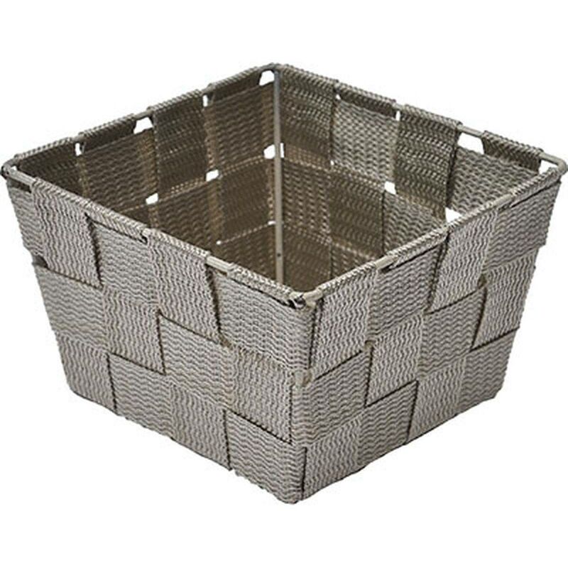 foto del prodotto tendance cestino in poliestere taupe