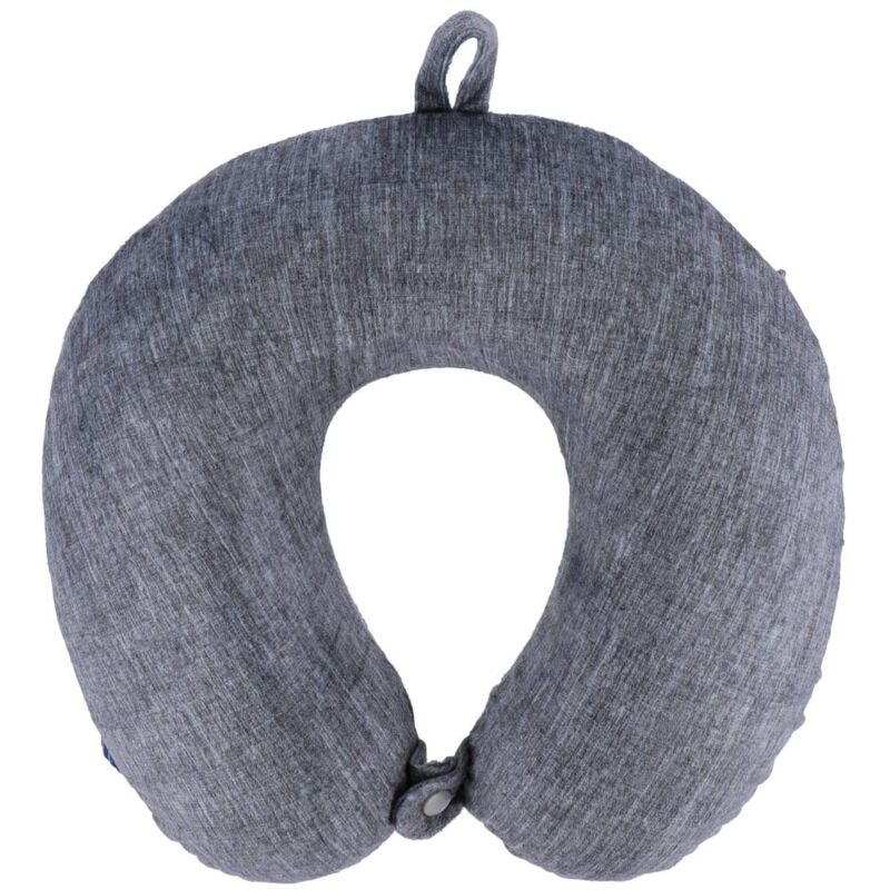 foto del prodotto tendance cuscino da viaggio in memory foam con fodera stampata grigio cina