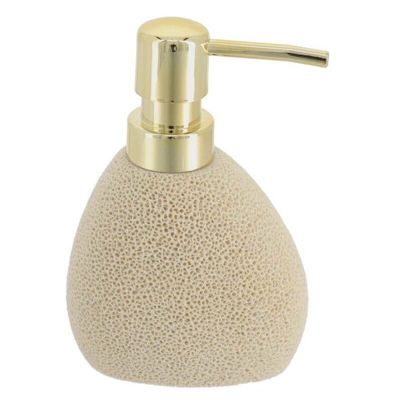 foto del prodotto tendance dispenser in poliresina 200ml effetto spugna marina naturale