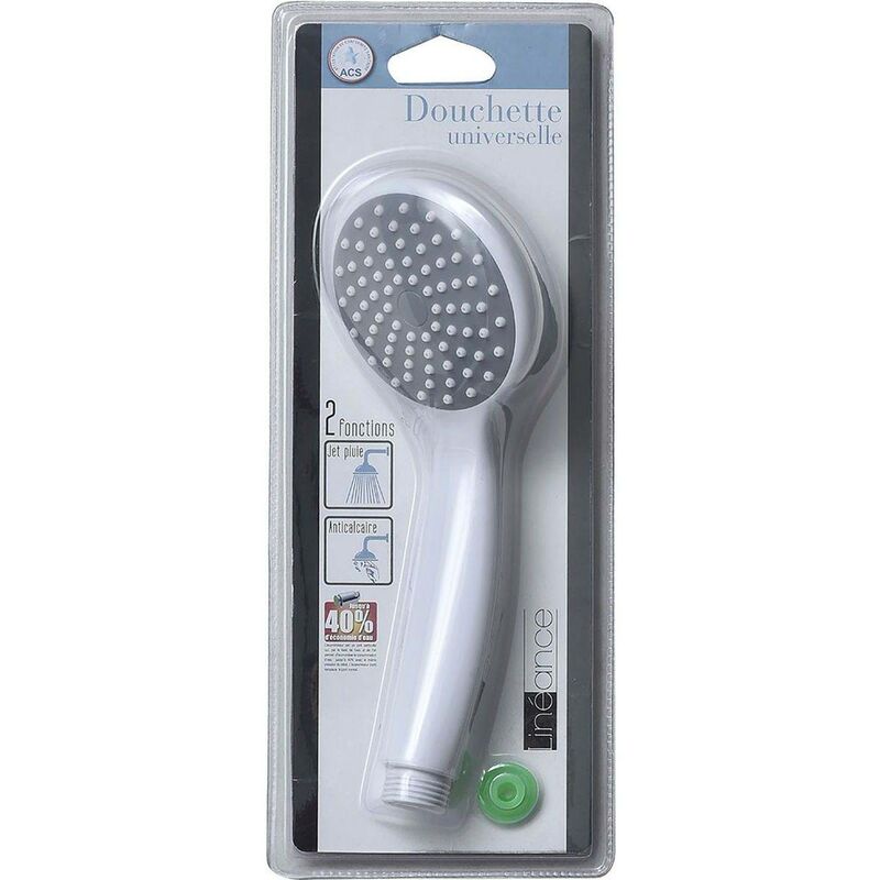 foto del prodotto tendance doccetta abs anti calcare a 1 funzione bianco