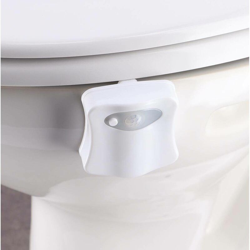 foto del prodotto tendance luce notturna a led per toilette bianca