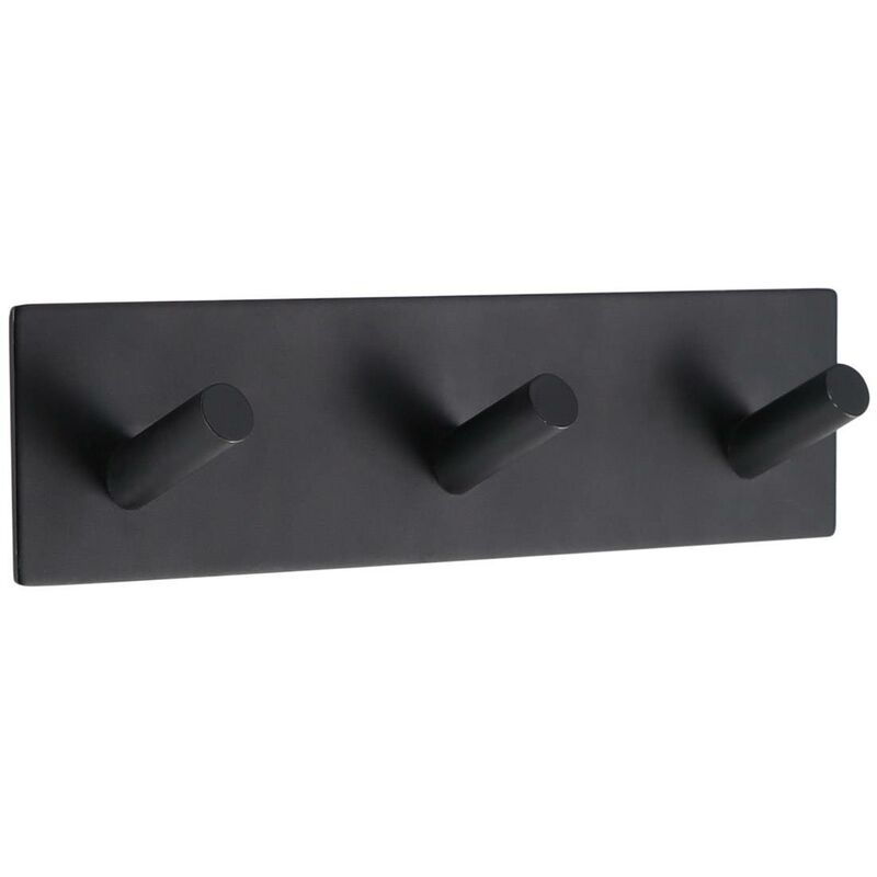 foto del prodotto tendance picchetto triplo in metallo verniciato da 3 m nero