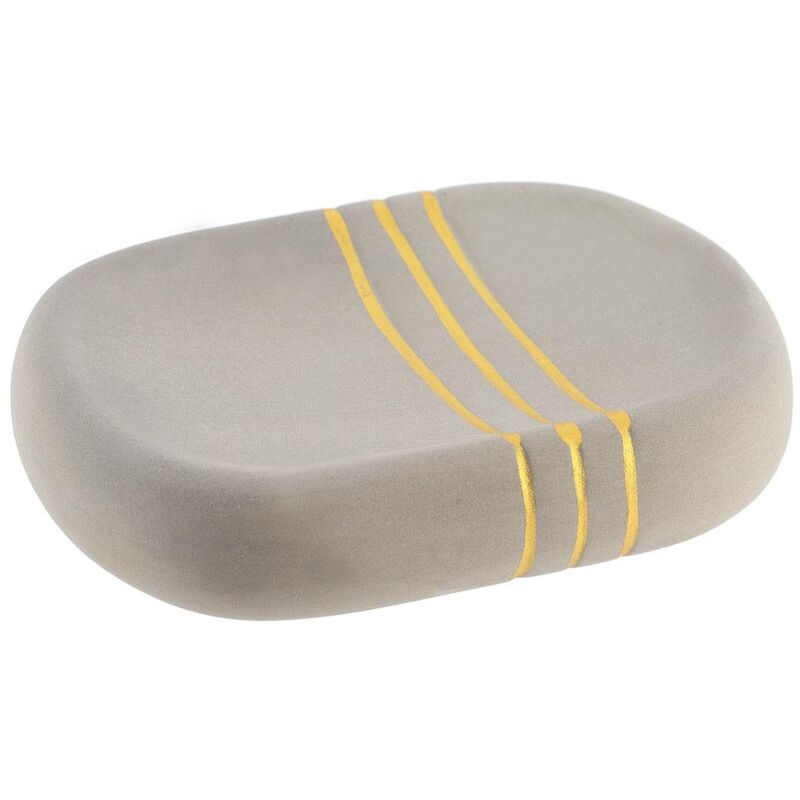 foto del prodotto tendance porta sapone oro grigio