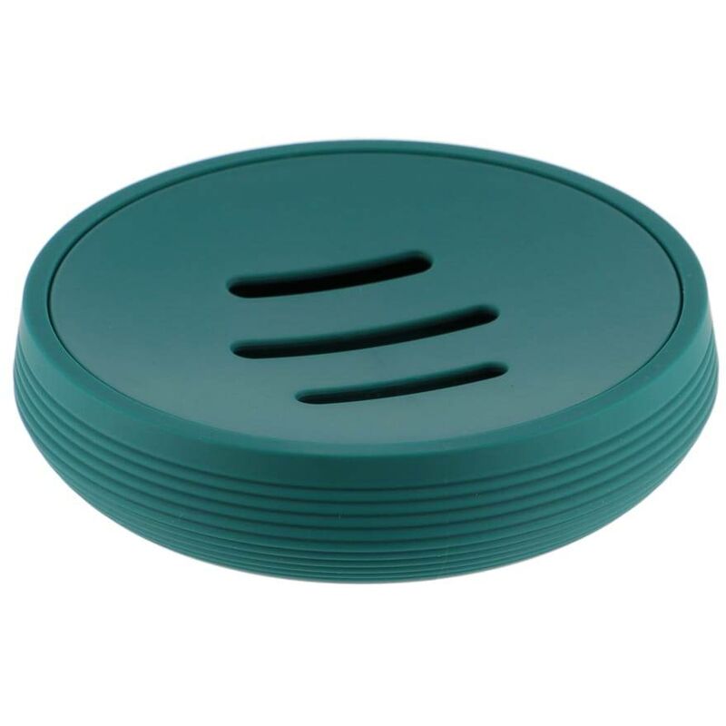 foto del prodotto tendance porta sapone striscia abs gomma verde scuro