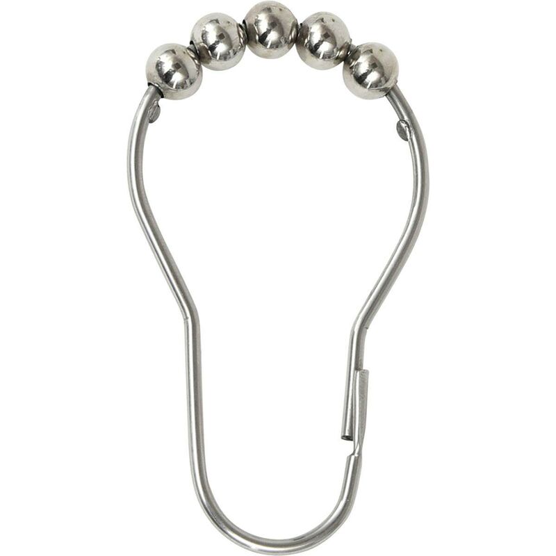 foto del prodotto tendance set di 12 anelli per doccia in acciaio inox cromo
