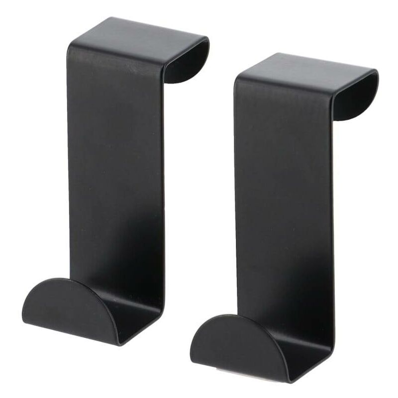 foto del prodotto tendance set di 2 piccoli padri appesi in acciaio inox nero