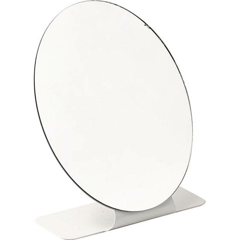 immagine 0 del prodotto tendance specchio ovale in metallo bianco