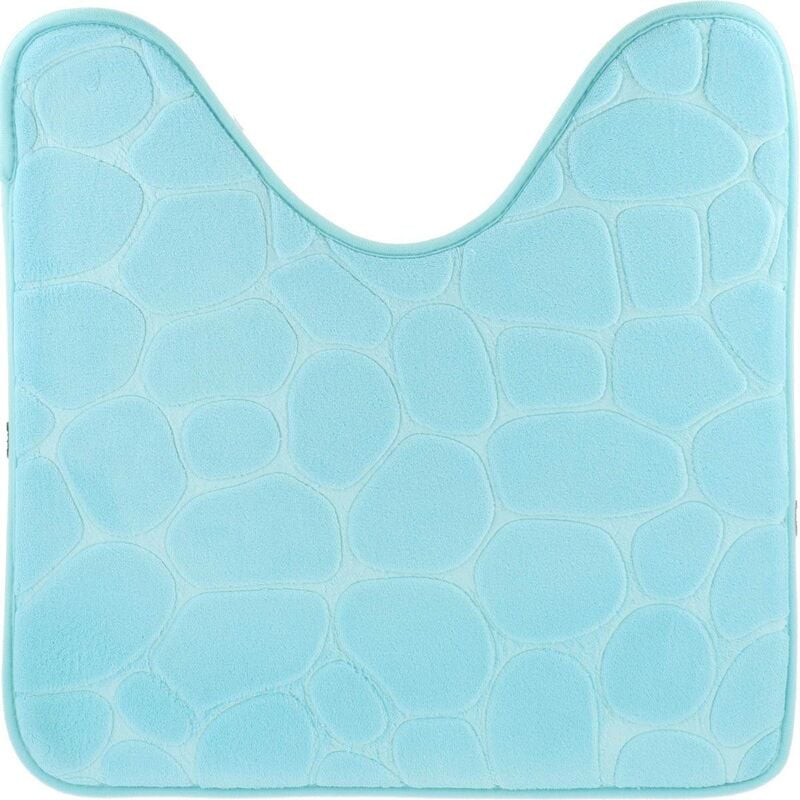 foto del prodotto tendance tappetino contour in microfibra 50x50 cm verde acqua