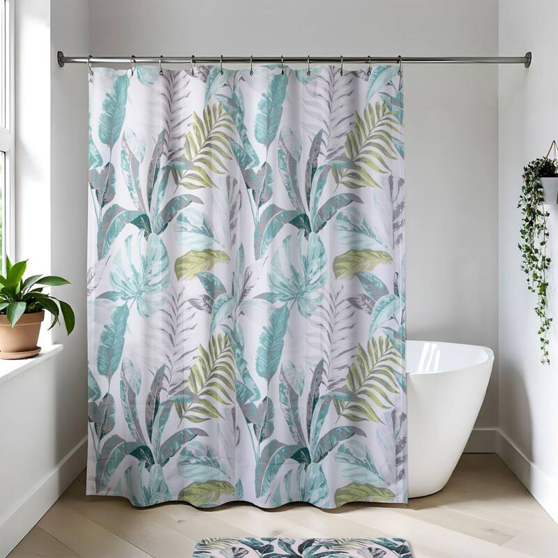 foto del prodotto tendance tenda doccia peva 180x180 cm giardino d inverno