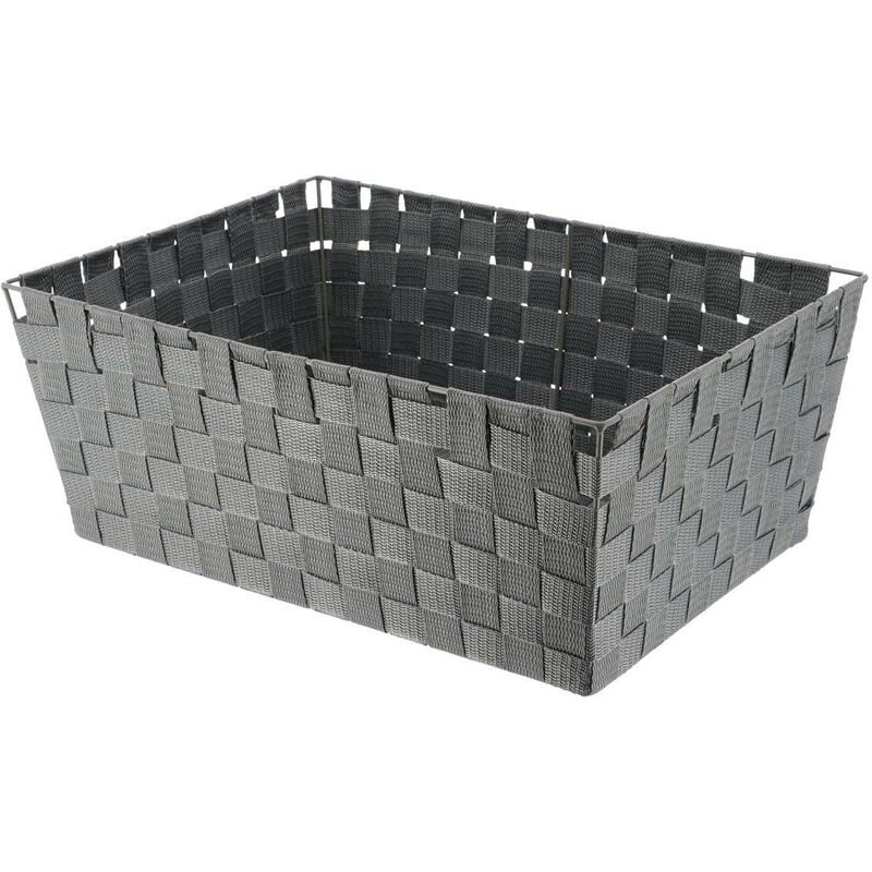 foto del prodotto tendance toletta in poliestere h18xw32.5xd45cm grigio