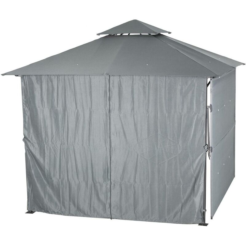 foto del prodotto tende per pergolato in ardesia amalya 3x3m in poliestere hesp ride