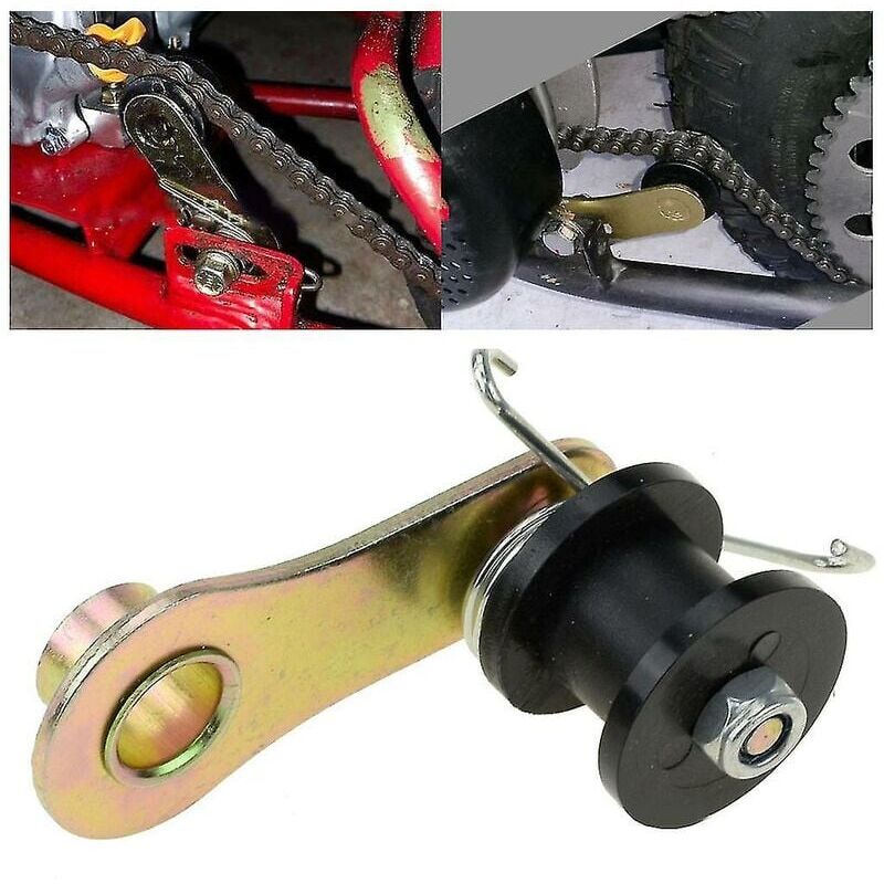 foto del prodotto tendicatena con molle e rulli, tendicatena per motociclette powersports