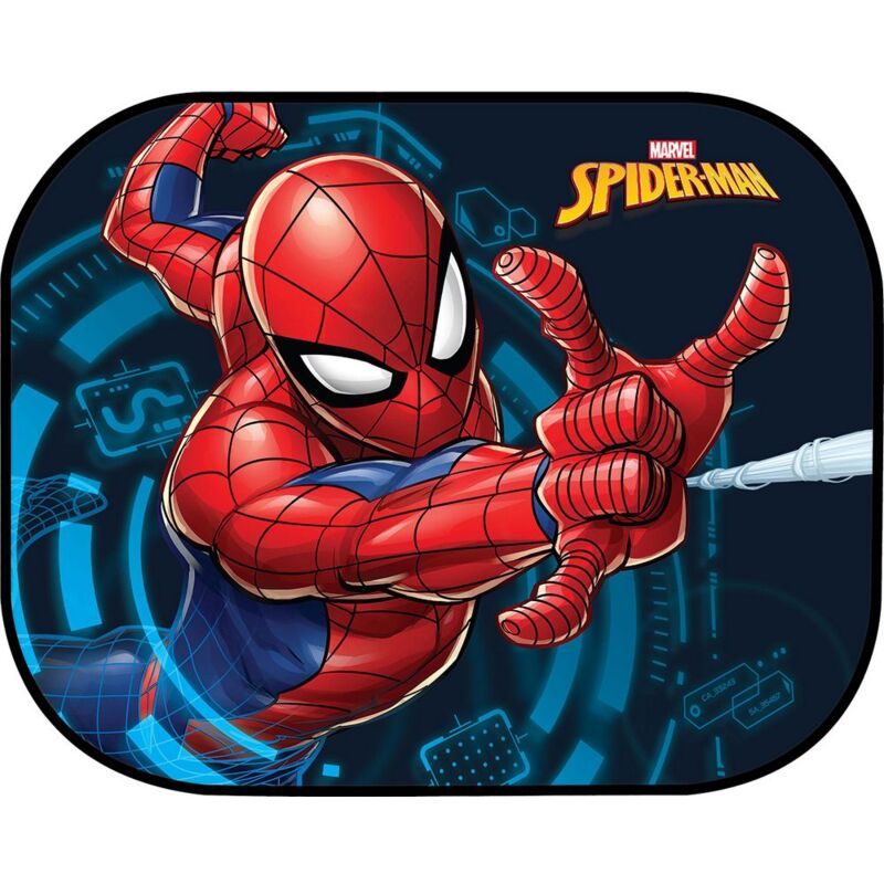 foto del prodotto tendina laterale auto statica extra dark spiderman 44x35 cm uomo ragno