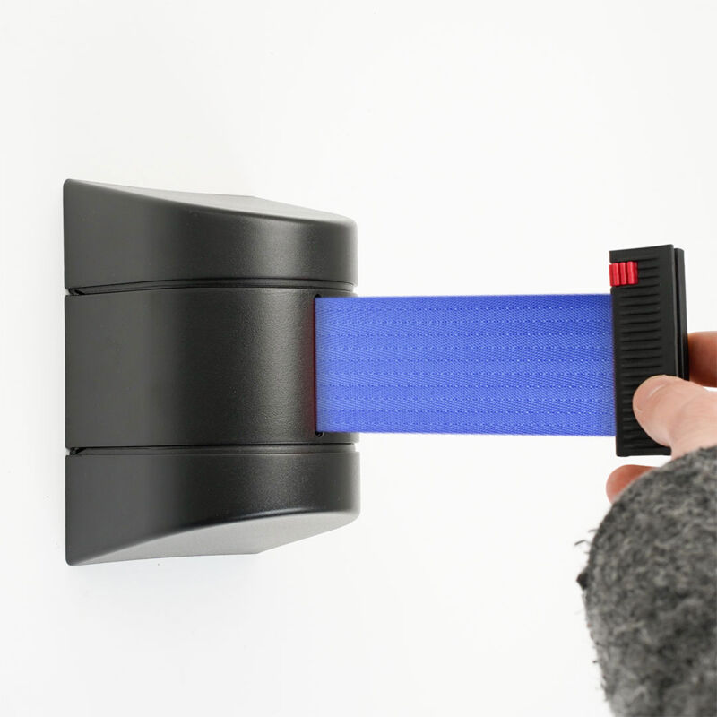 foto del prodotto tendinastro da parete 10 m con clip di chiusura nastro blu