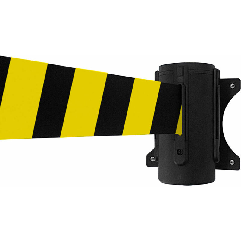 foto del prodotto tendinastro da parete 3 metri 6x12,5 cm nastro giallo nero