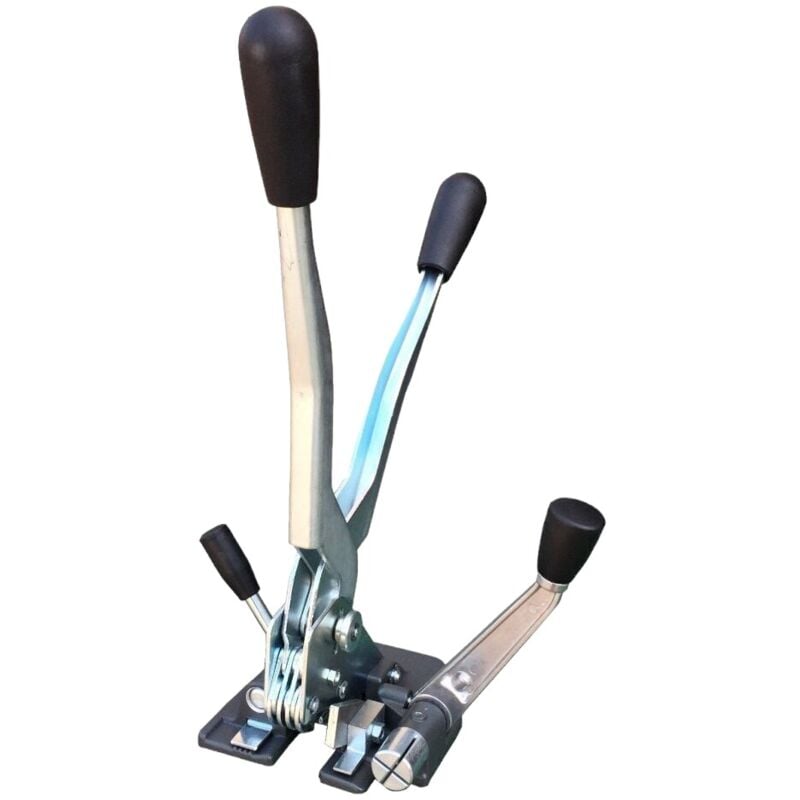 foto del prodotto tendireggia manuale per reggetta in plastica 12 15 mm leve lunghe reggetta