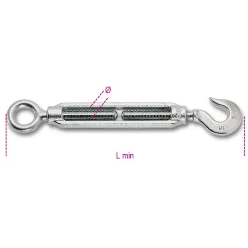 foto del prodotto tenditore ad occhio e gancio robur 8006z m20
