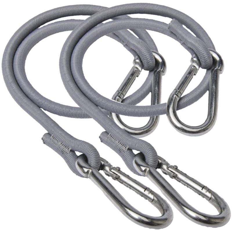foto del prodotto tenditore con moschettone in alluminio 2 pezzi30 cm