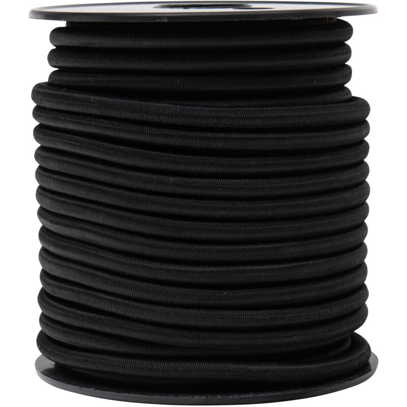 foto del prodotto tenditore elastico nero werka pro 6 mm x 20m