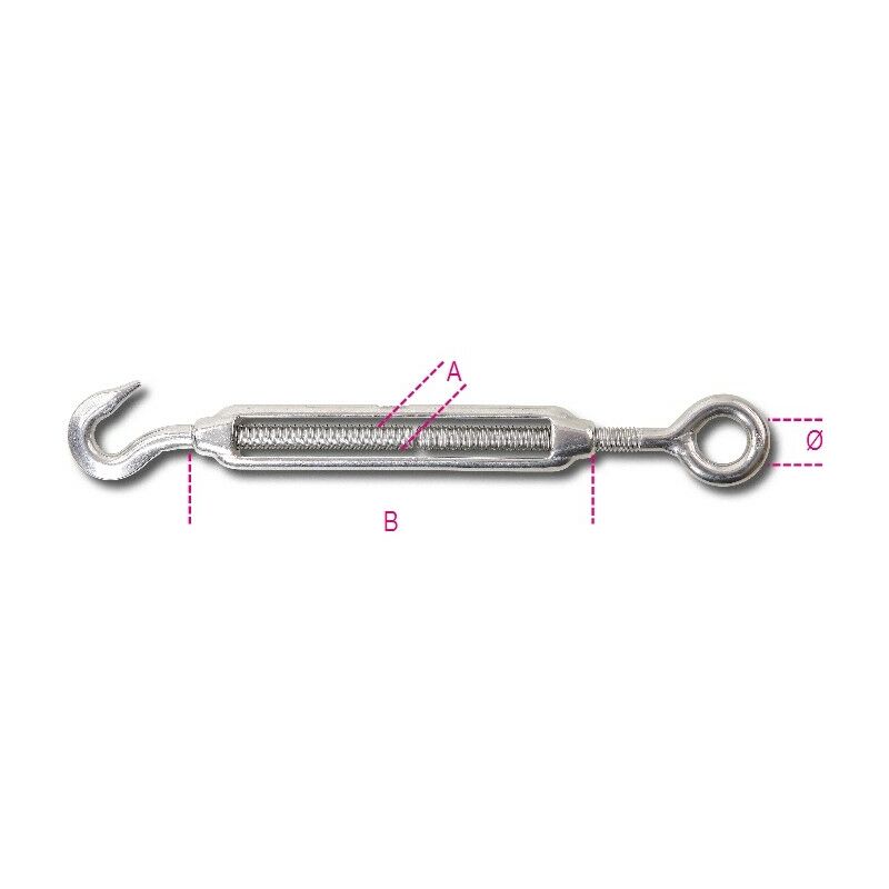 foto del prodotto tenditori a occ gan inox m14 8206