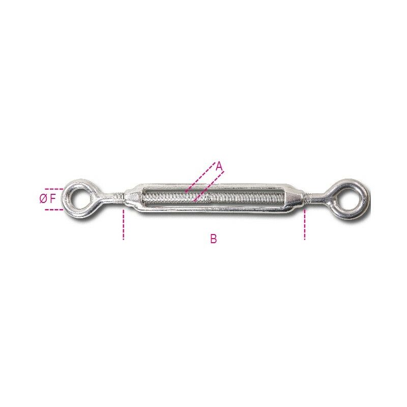 immagine 0 del prodotto tenditori due occhi inox m12 8205