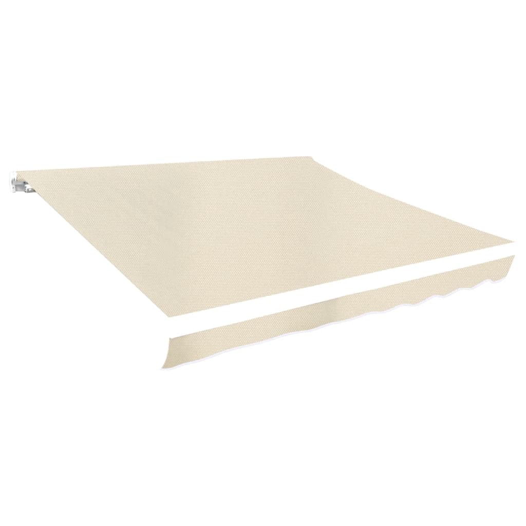 foto del prodotto tendone parasole in tela crema 350x250 cm vidaxl
