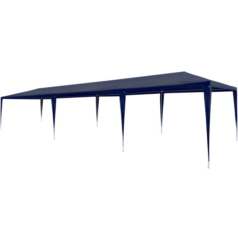 foto del prodotto tendone per feste 3x9 m in pe blu vidaxl