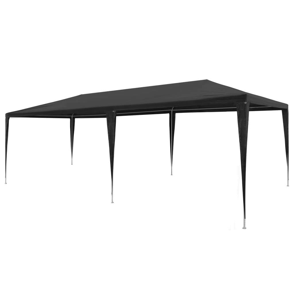 foto del prodotto tendone per feste in pe 3x6 m antracite cod mxl 66171