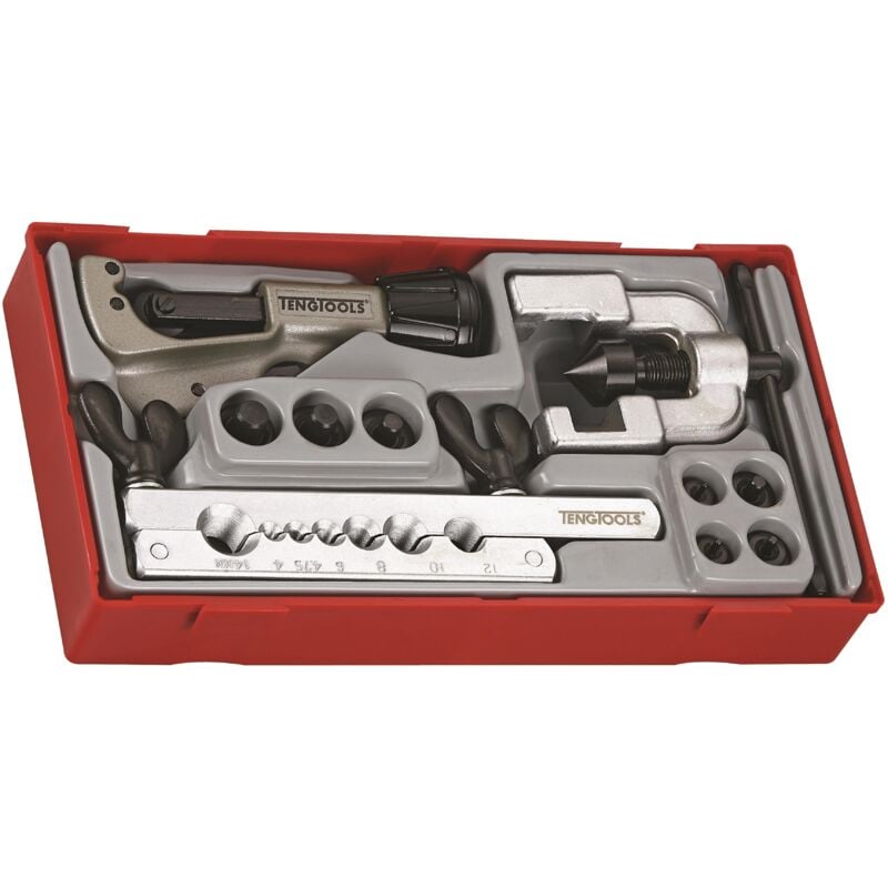 foto del prodotto teng tools tttf10 kit per la formatura dell estremit del tubo da 10 pezzi
