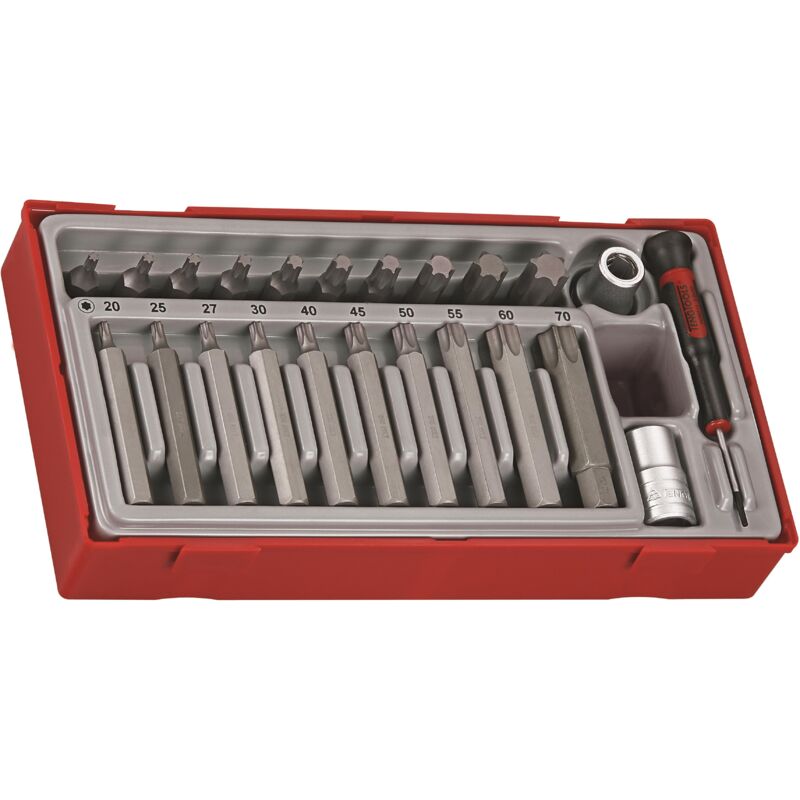 foto del prodotto tengtools bussole con gambo con punte tx, incluse. con gambo da 1 . teng tools tttx23