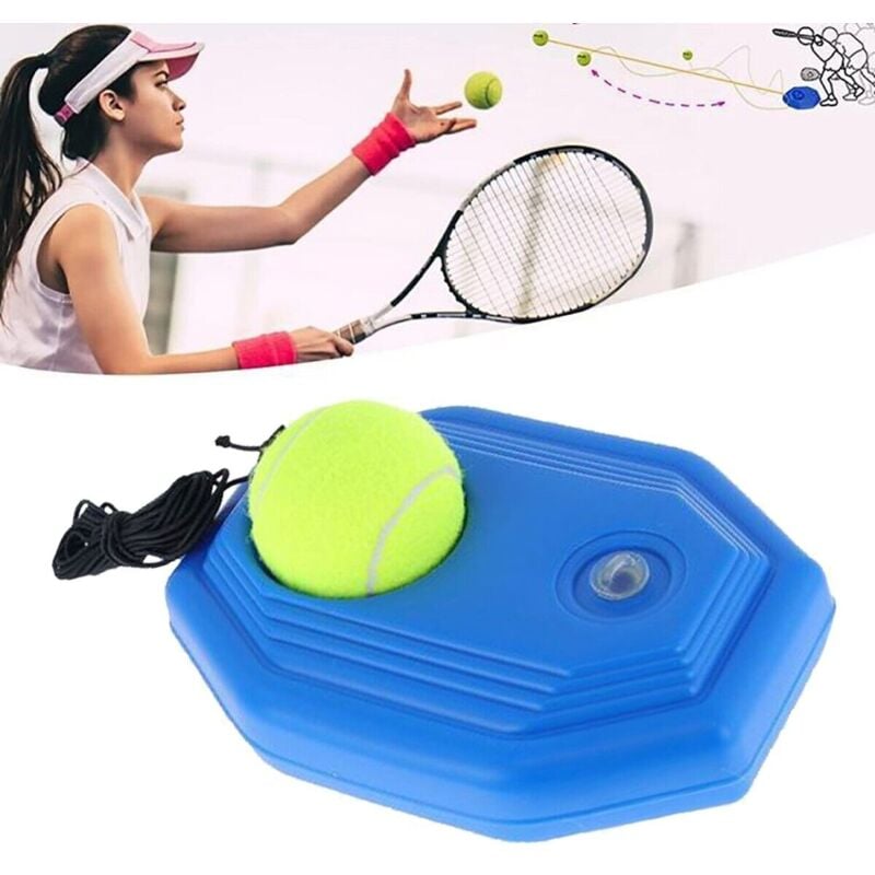 foto del prodotto tennis trainer allenatore strumento rimbalzo palla allenamento adulti bambini