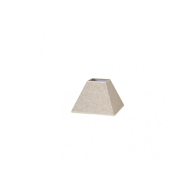 foto del prodotto tenorio paralume piramidale e27 lino beige 20dx10dx15h