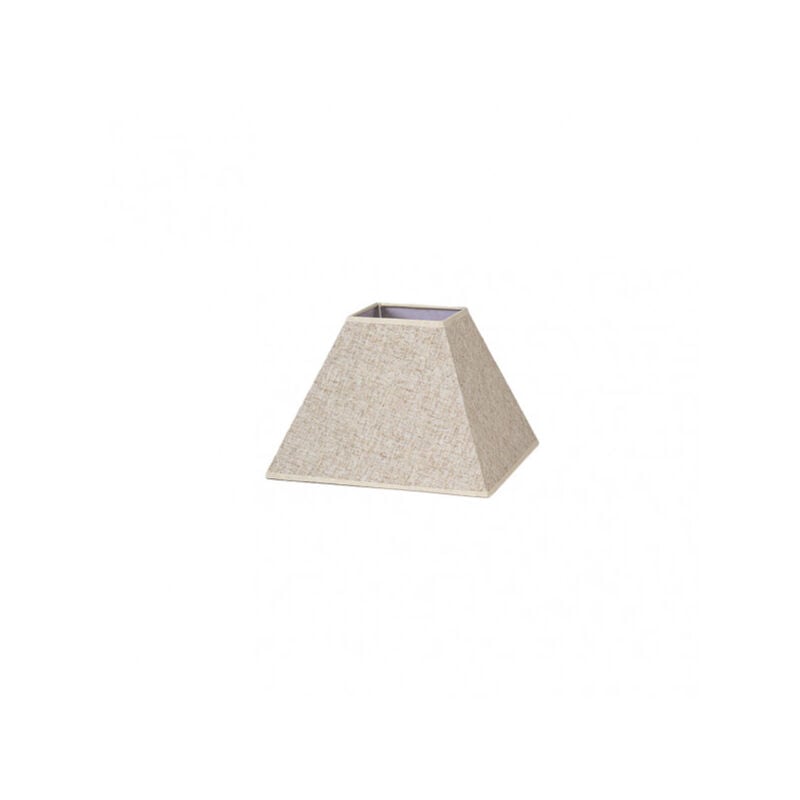 foto del prodotto tenorio paralume piramidale e27 lino beige 25dx11dx18h