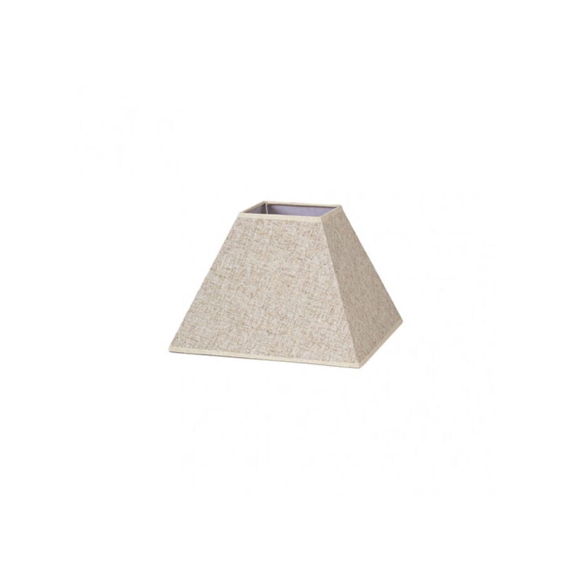foto del prodotto tenorio paralume piramidale e27 lino beige 30dx13dx22h