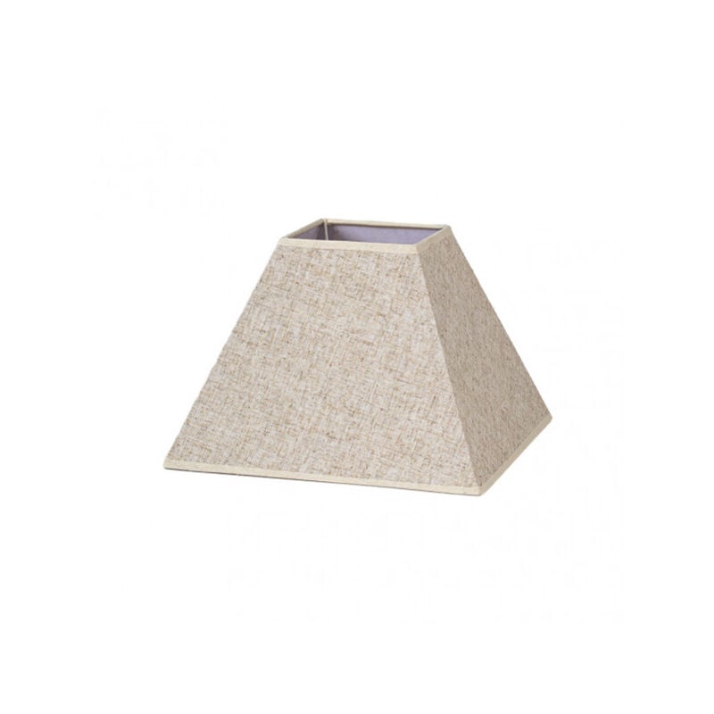 foto del prodotto tenorio paralume piramidale e27 lino beige 40dx18dx28h