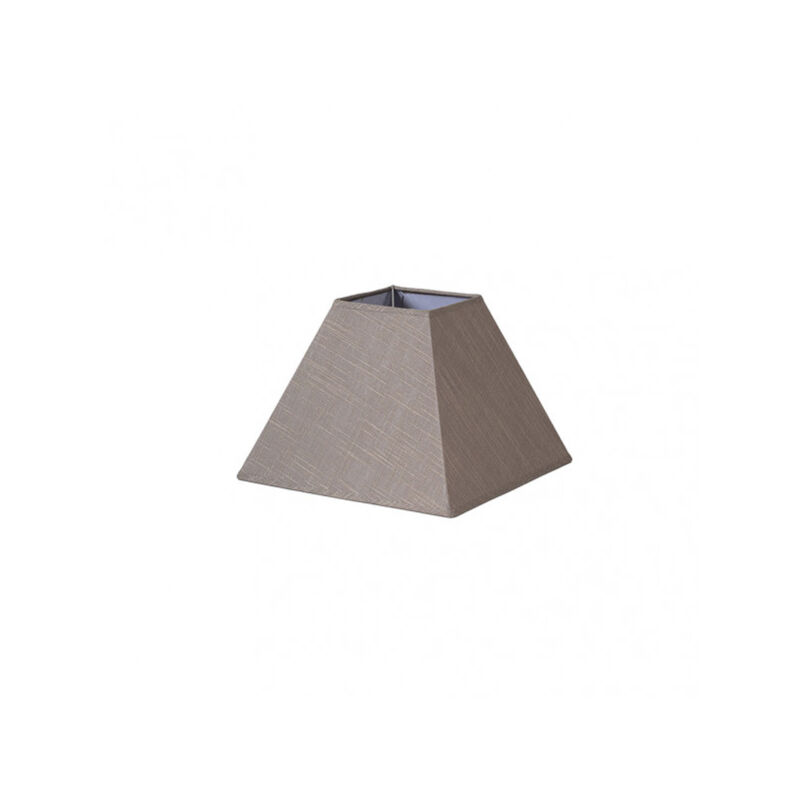 foto del prodotto tenorio paralume piramidale e27 lino grigio 30dx13dx22h
